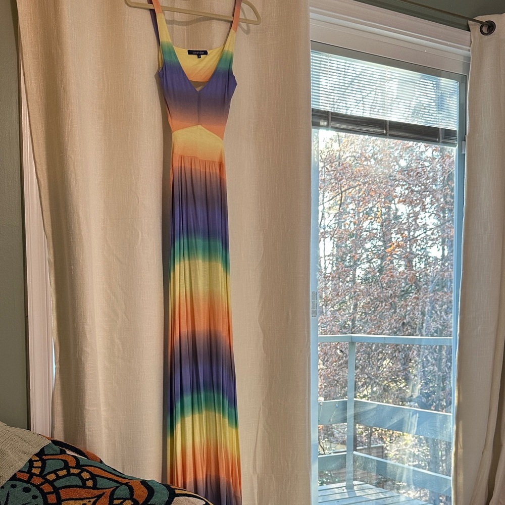 Multicolor Maxi Dress